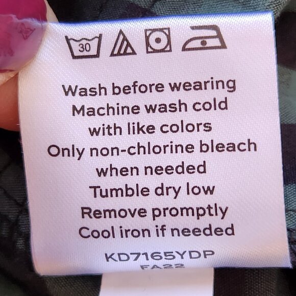 Draper James RSVP Green Black Gingham Dress Holiday Christmas Winter Cute Small - Picture 6 of 10